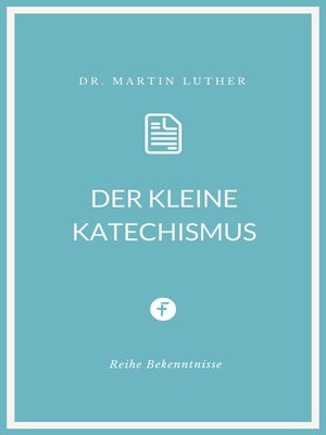 cover image of Der kleine Katechismus